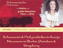 Tablet Screenshot of katja-neumann.de